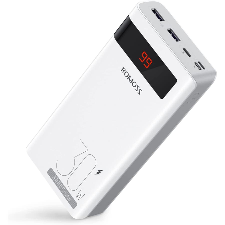 Romoss Sense8ps Pro 30,000mAh 30W PD USB-C Power Bank for $32 Romoss Sense8ps Pro 30,000mAh 30W PD USB-C Power Bank for $32