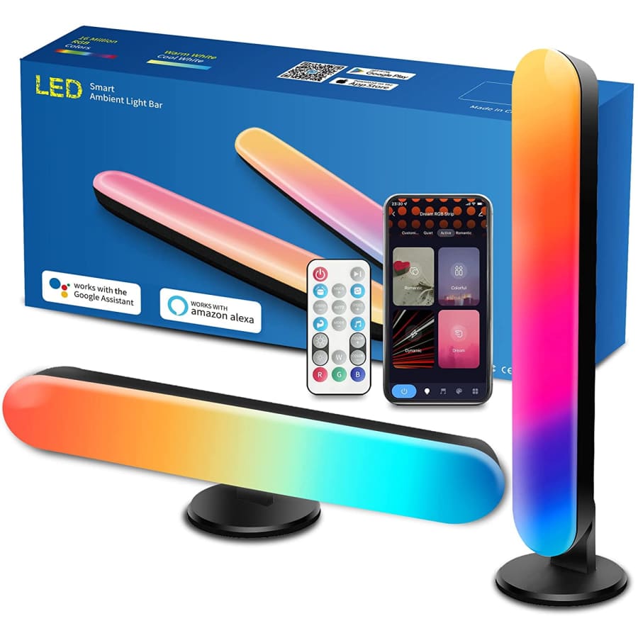 Serzase Smart LED Light Bar 2-Pack for $29