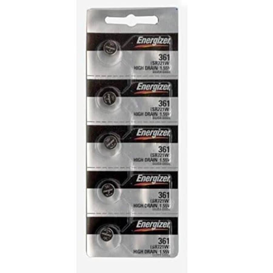 25 362/361 Energizer Watch Batteries SR721SW SR721W for $6