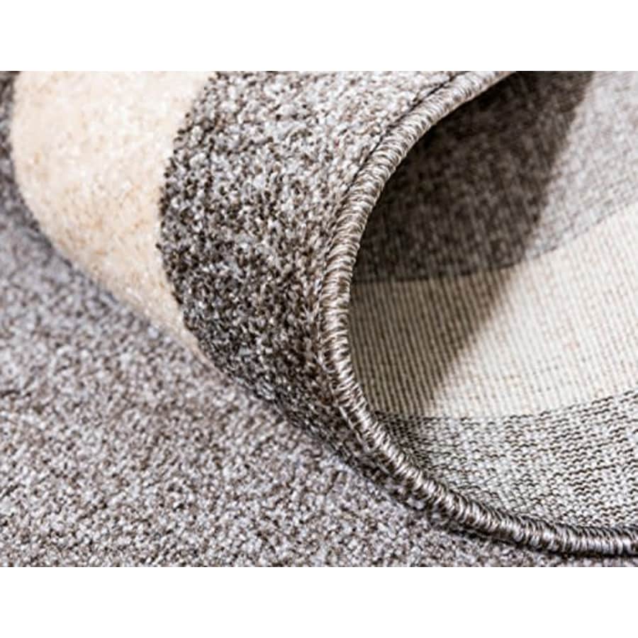 Unique Loom Del Mar Collection Contemporary Transitional Gray Runner Rug (2' 7 x 10' 0) for $63