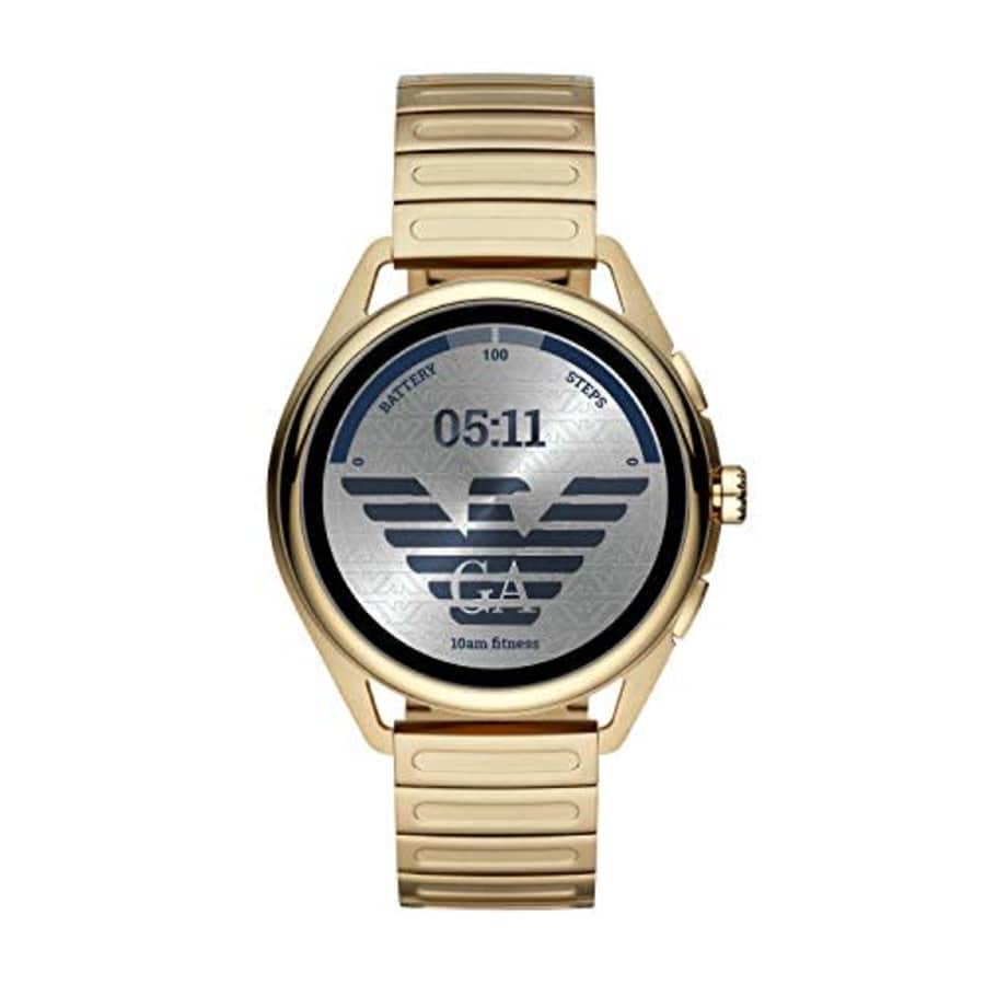 Emporio Armani Touchscreen Smartwatch 3 - Gold-Tone Stainless Steel for $365 Emporio Armani Touchscreen Smartwatch 3 - Gold-Tone Stainless Steel for $365