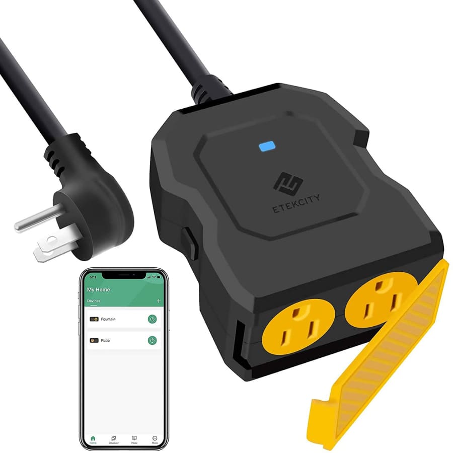 Etekcity Outdoor 2-Outlet WiFi Smart Plug for $26