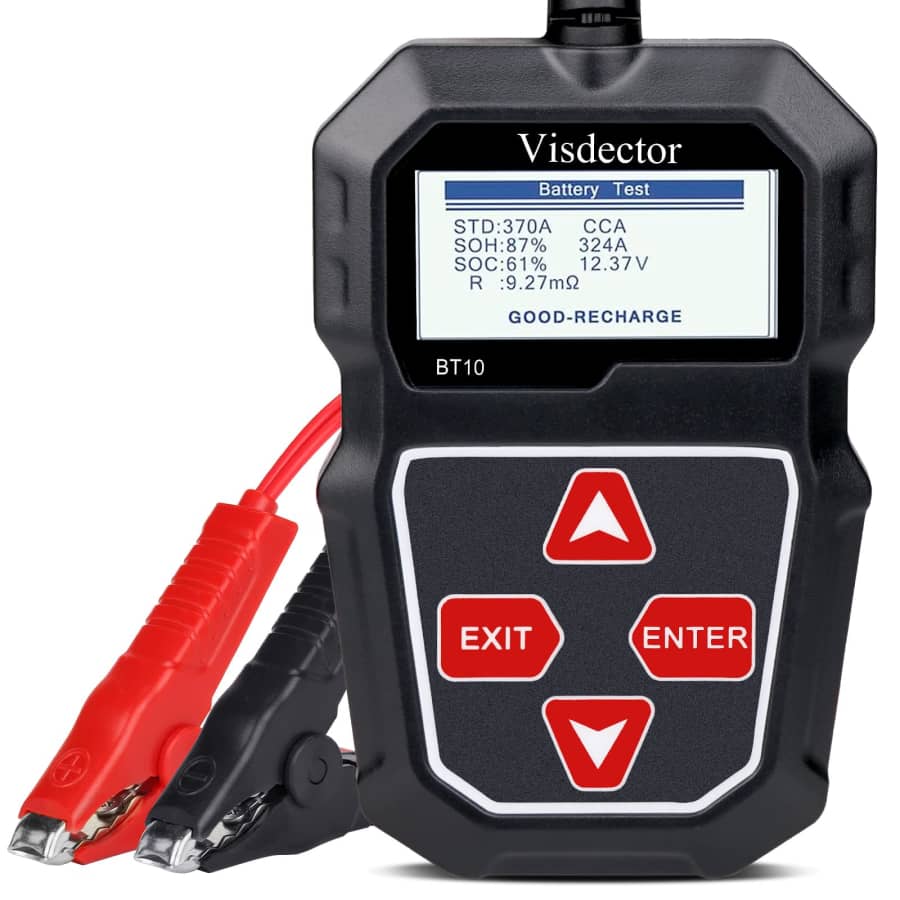 Visdector BT10 Car Battery Tester for $20 Visdector BT10 Car Battery Tester for $20