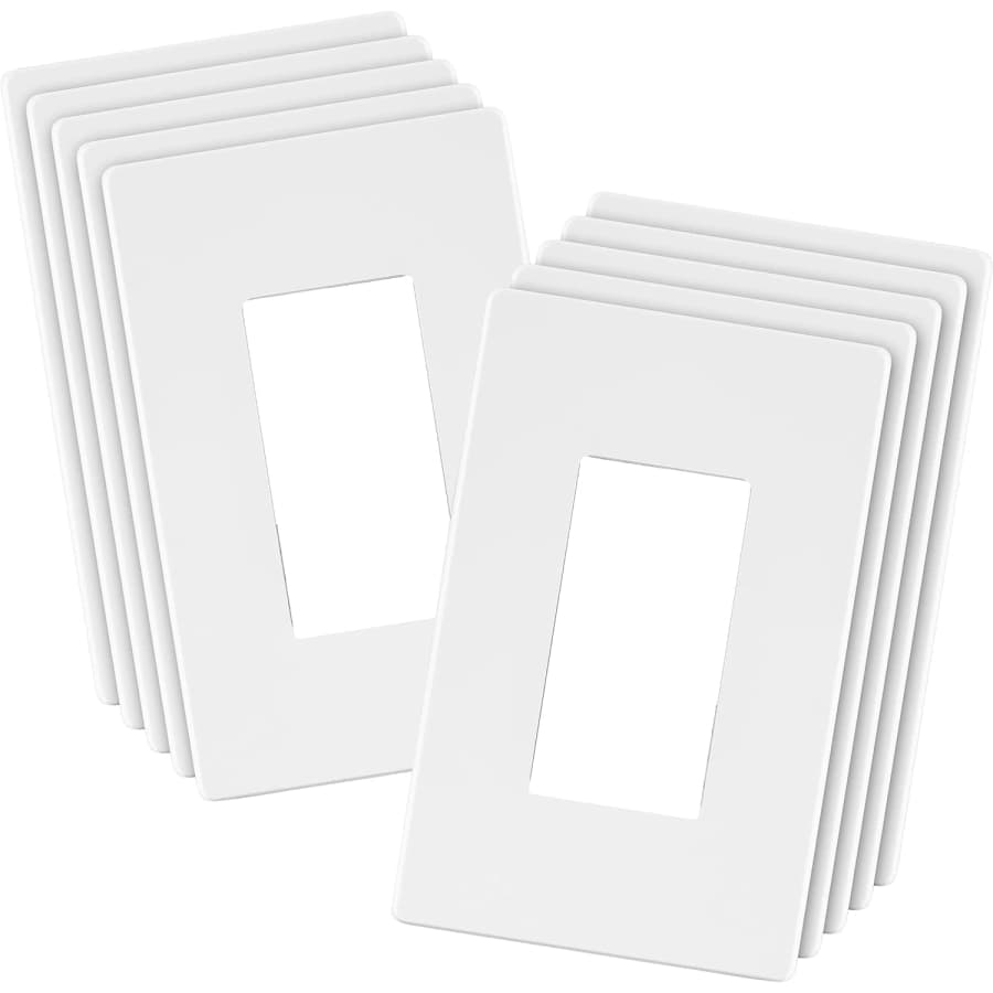 1-Gang Switch Cover 10-Pack for $26 1-Gang Switch Cover 10-Pack for $26