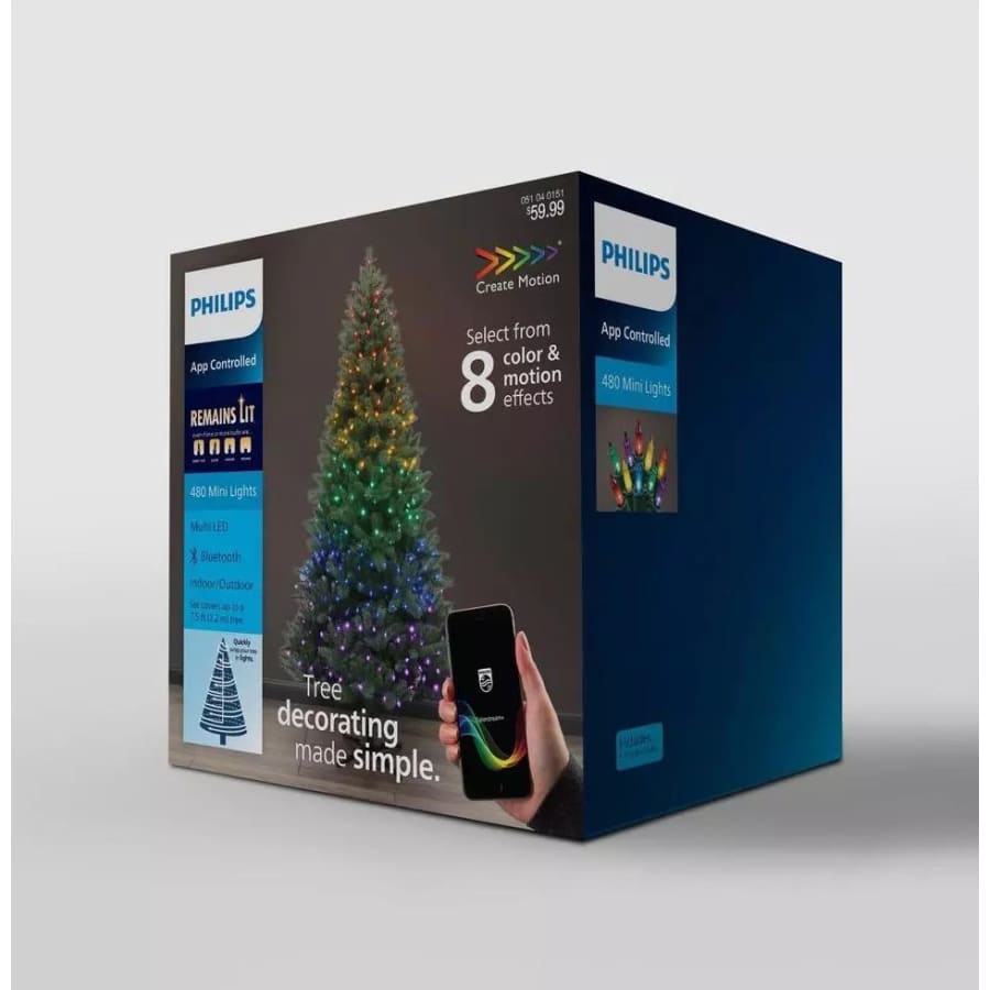 Philips 480ct LED App Control String Lights for $25 Philips 480ct LED App Control String Lights for $25