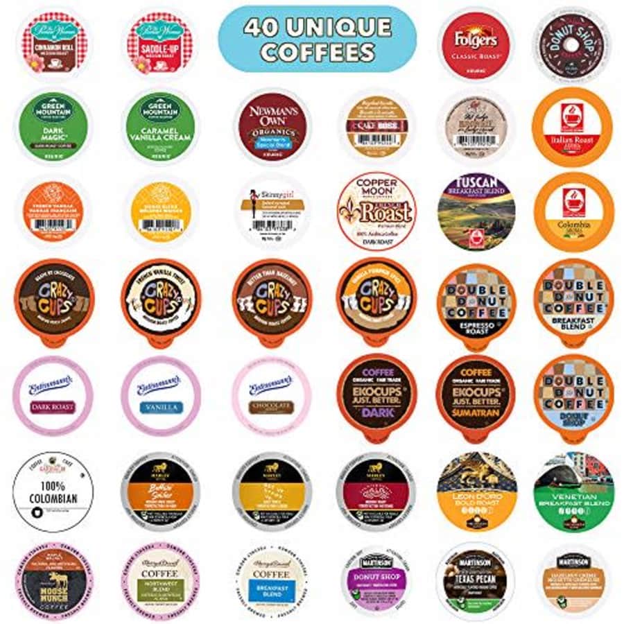 Crazy Cups 40-Count K-Cup Variety Pack for $39