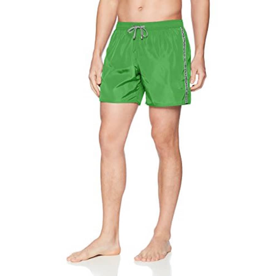 Emporio Armani EA7 Men's Sea World Beachwear Premium Boxers, Classic Green, Large for $98