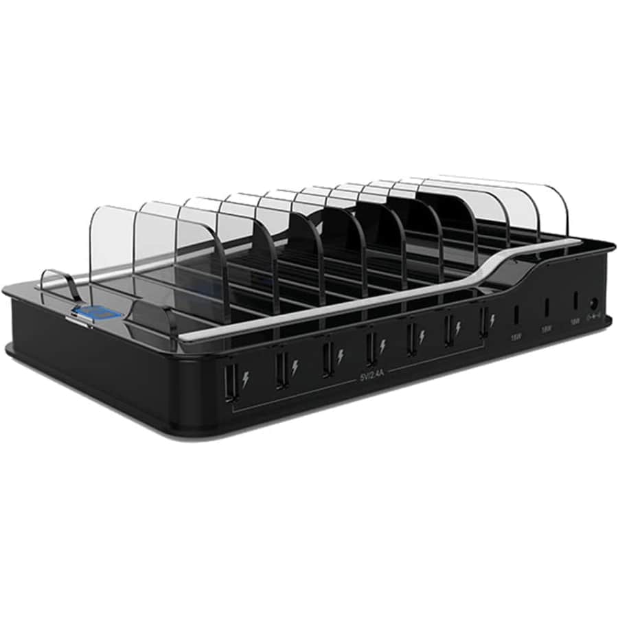 10-Port Charging Station & Organizer for $35