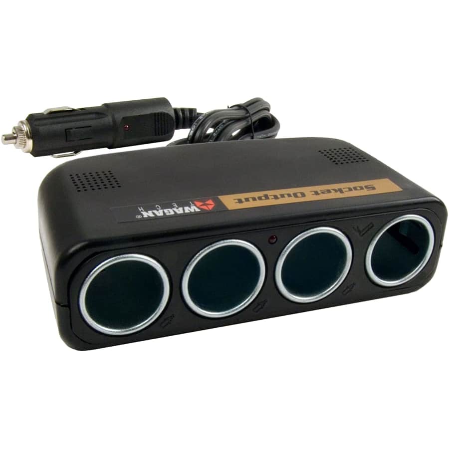 Wagan 4-Way 12V Automotive Socket Extender for $14 Wagan 4-Way 12V Automotive Socket Extender for $14