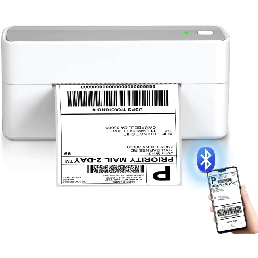Omezizy 4" x 6" Bluetooth Shipping Label Printer for $95