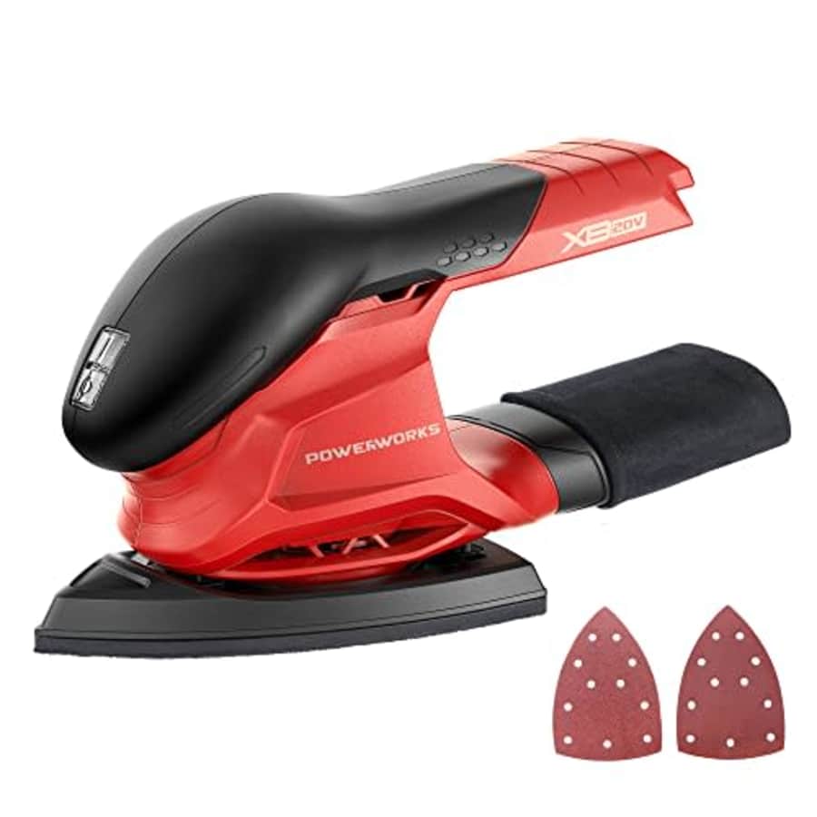 POWERWORKS XB 20V Cordless Finishing Sander, Battery and Charger Not Included CFG303 for $20 POWERWORKS XB 20V Cordless Finishing Sander, Battery and Charger Not Included CFG303 for $20