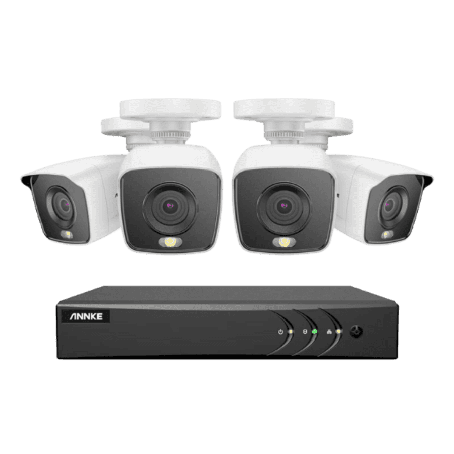 Annke 1080p Wired Security Camera System for $180 Annke 1080p Wired Security Camera System for $180