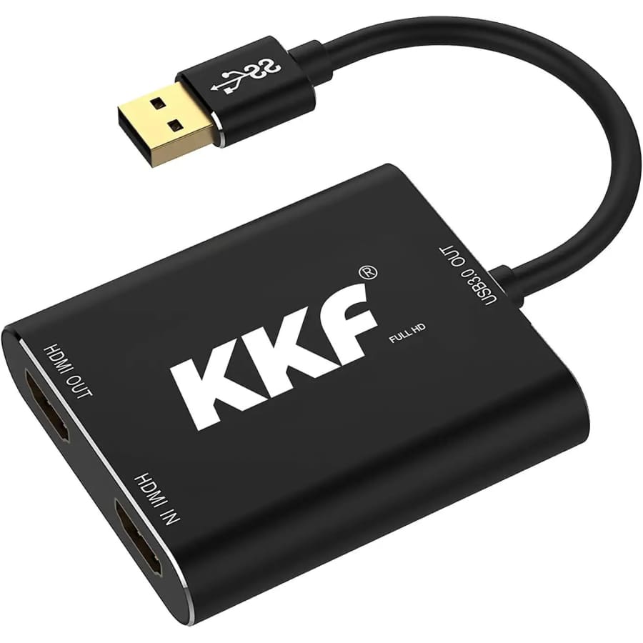 KKF HDMI to USB-A 3.0 Video Capture Card for $45 KKF HDMI to USB-A 3.0 Video Capture Card for $45