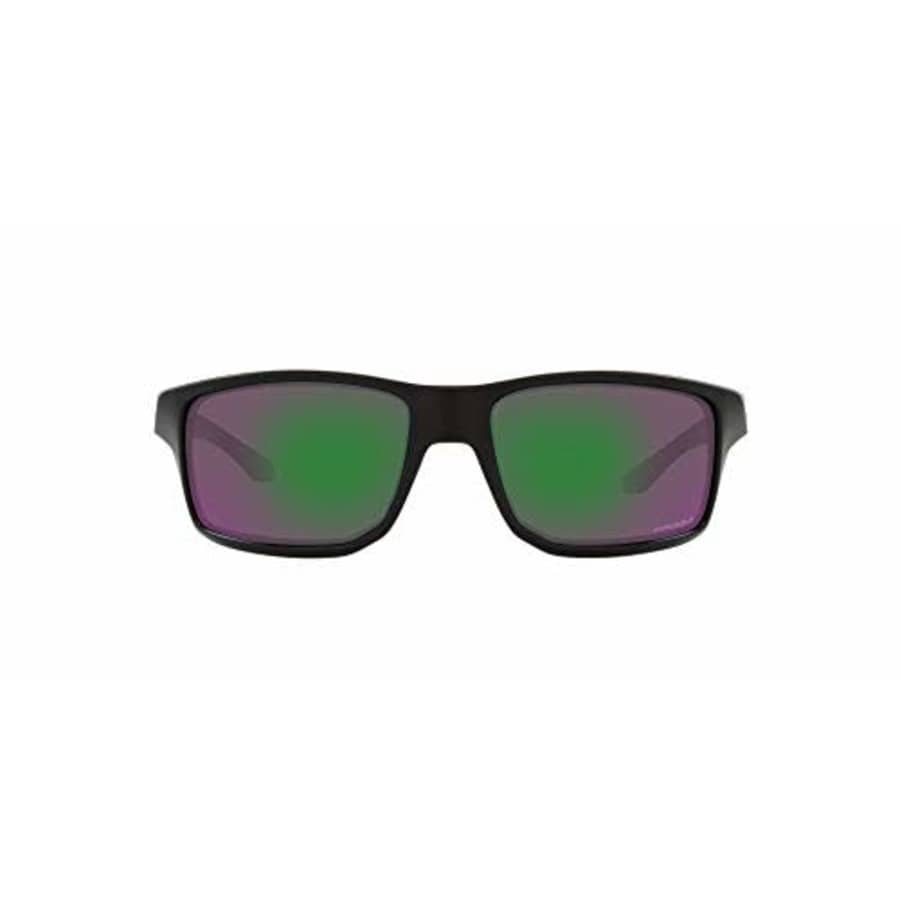 Oakley OO9449 Gibston Sunglasses, Matte Black/Prizm Jade, 61mm for $151