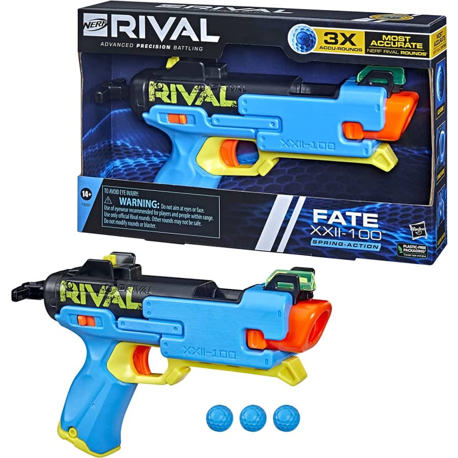 Nerf Rival Fate XXII-100 Blaster for $5