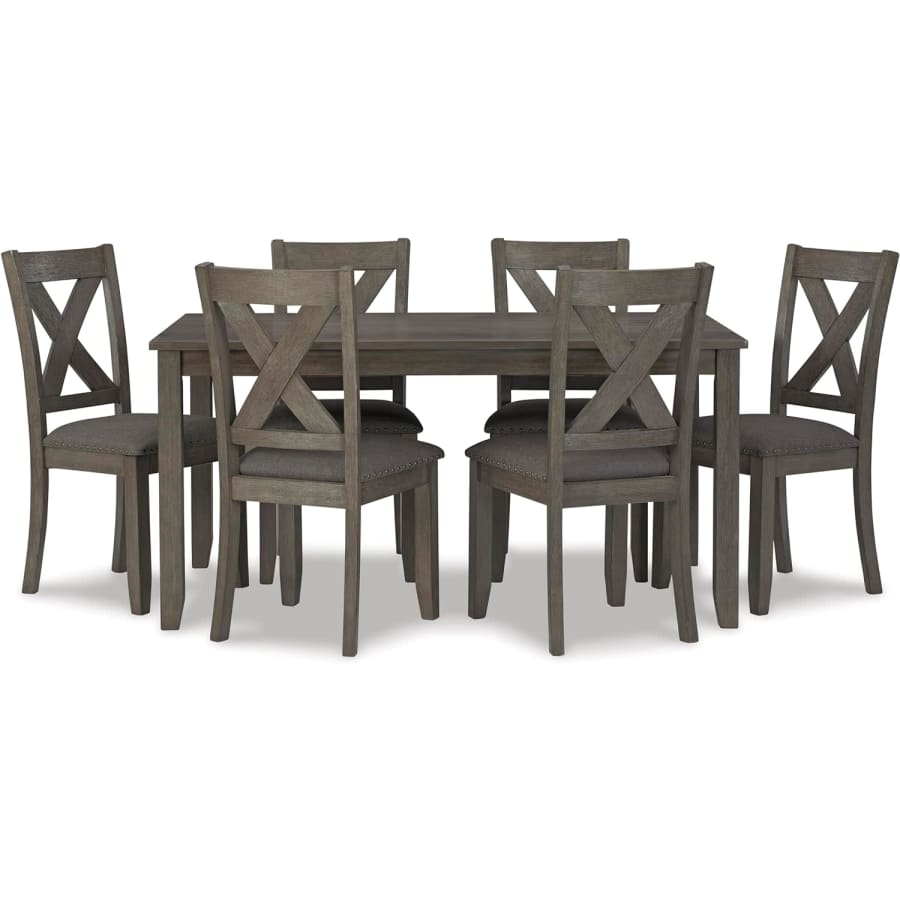 Signature Design by Ashley Caitbrook Rustic 7-Piece Dining Set for $478 w/ Prime Signature Design by Ashley Caitbrook Rustic 7-Piece Dining Set for $478 w/ Prime