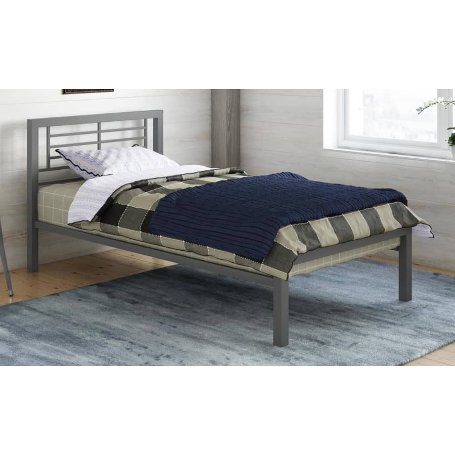 YourZone Kids' Twin Metal Platform Bed for $59 YourZone Kids' Twin Metal Platform Bed for $59