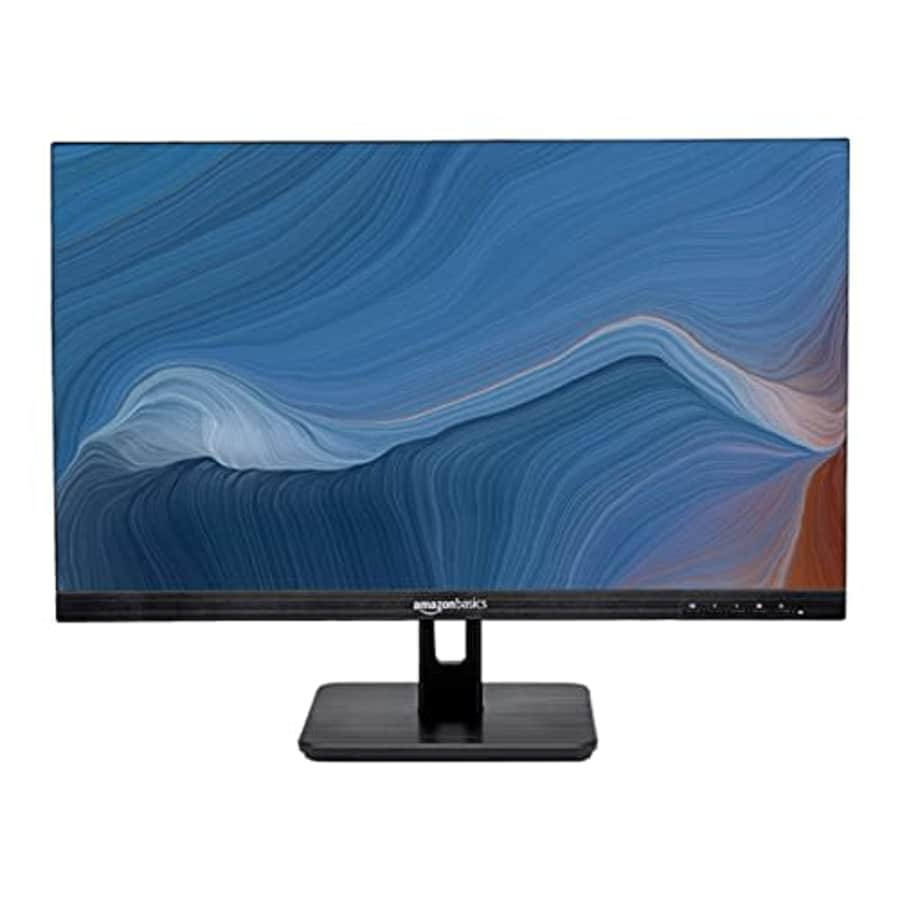 Amazon Basics Full HD Monitor with Stand, Powered with AOC Technology, 75hz, VESA Compatible, for $100 Amazon Basics Full HD Monitor with Stand, Powered with AOC Technology, 75hz, VESA Compatible, for $100