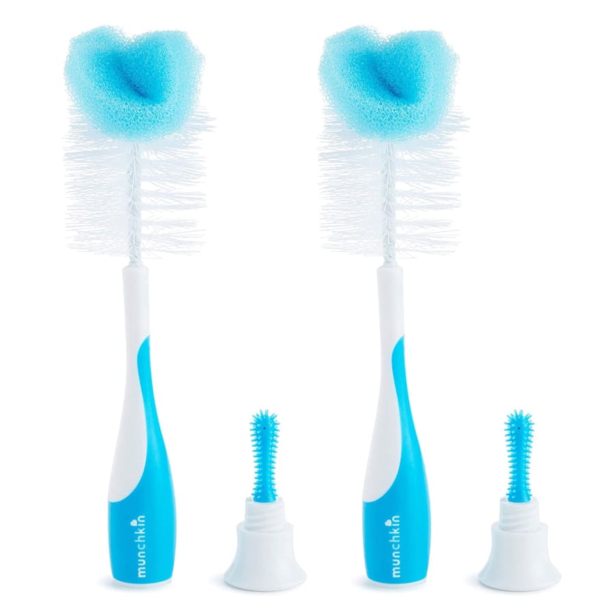 Munchkin Sponge Bottle Brush 2-Pack for $8
