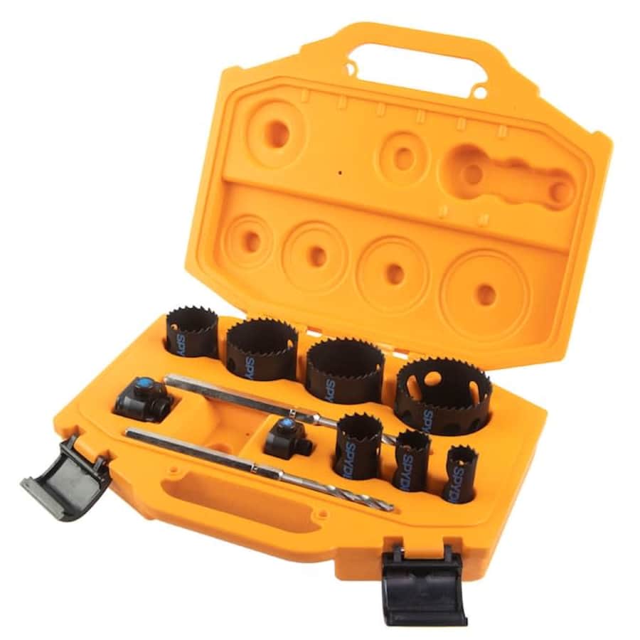 Spyder RCE Bi-Metal 11-Piece Hole Saw Kit for $50 Spyder RCE Bi-Metal 11-Piece Hole Saw Kit for $50