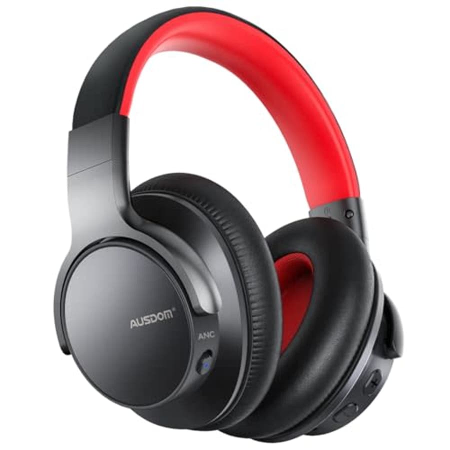 AUSDOM Active Noise Cancelling Headphones, Wireless Over Ear Bluetooth Headphones with Deep Bass, for $40 AUSDOM Active Noise Cancelling Headphones, Wireless Over Ear Bluetooth Headphones with Deep Bass, for $40