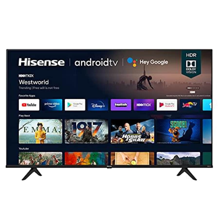 Hisense A6 Series 65A6G 65" 4K HDR LED UHD Smart TV for $450