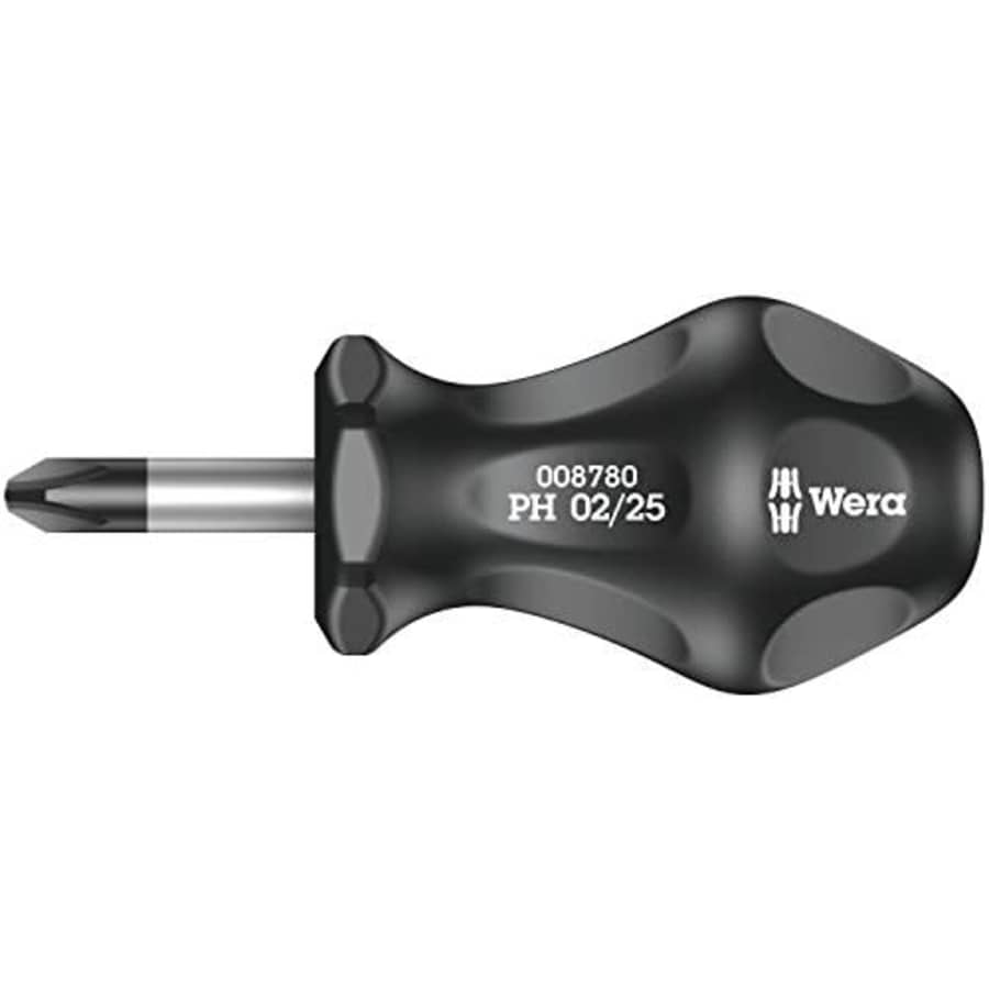Wera 05008780001 Stubby/Carburettor Screwdriver PH02x25mm for $31