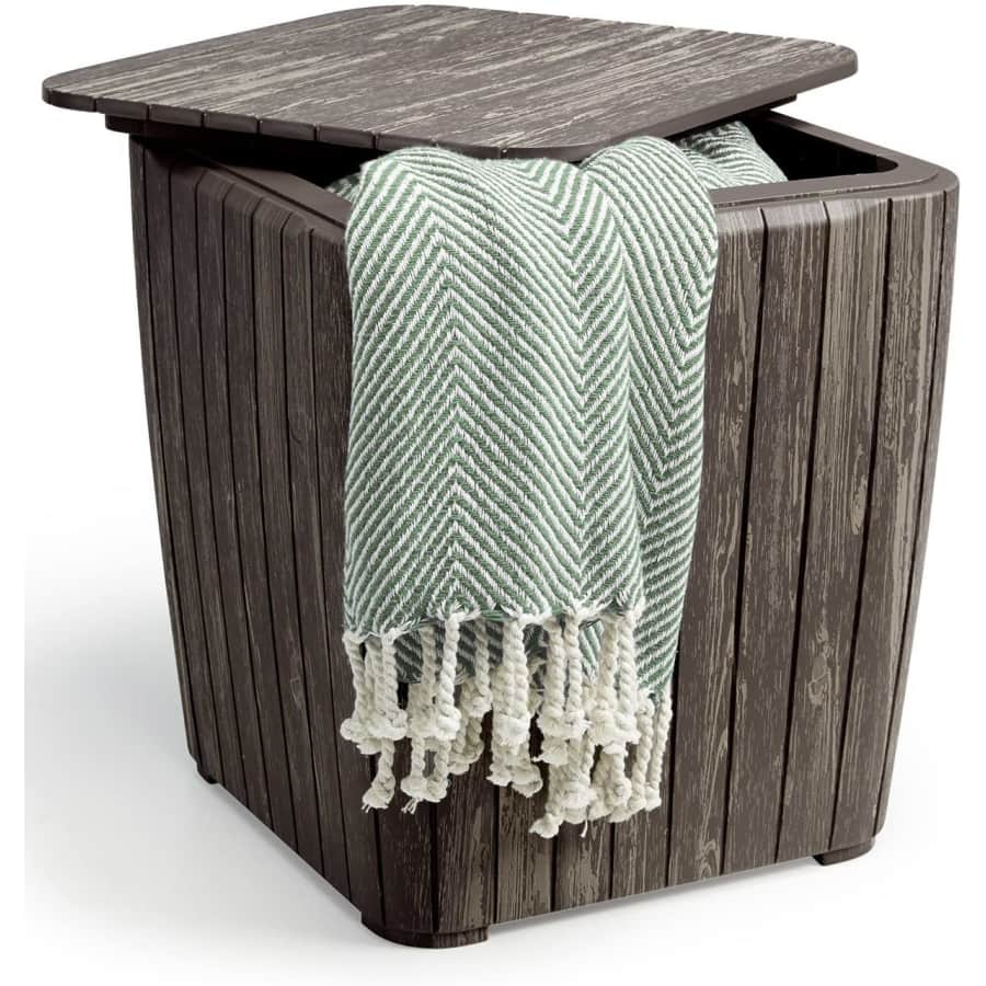 Keter Luzon Outdoor Storage Table for $53 Keter Luzon Outdoor Storage Table for $53