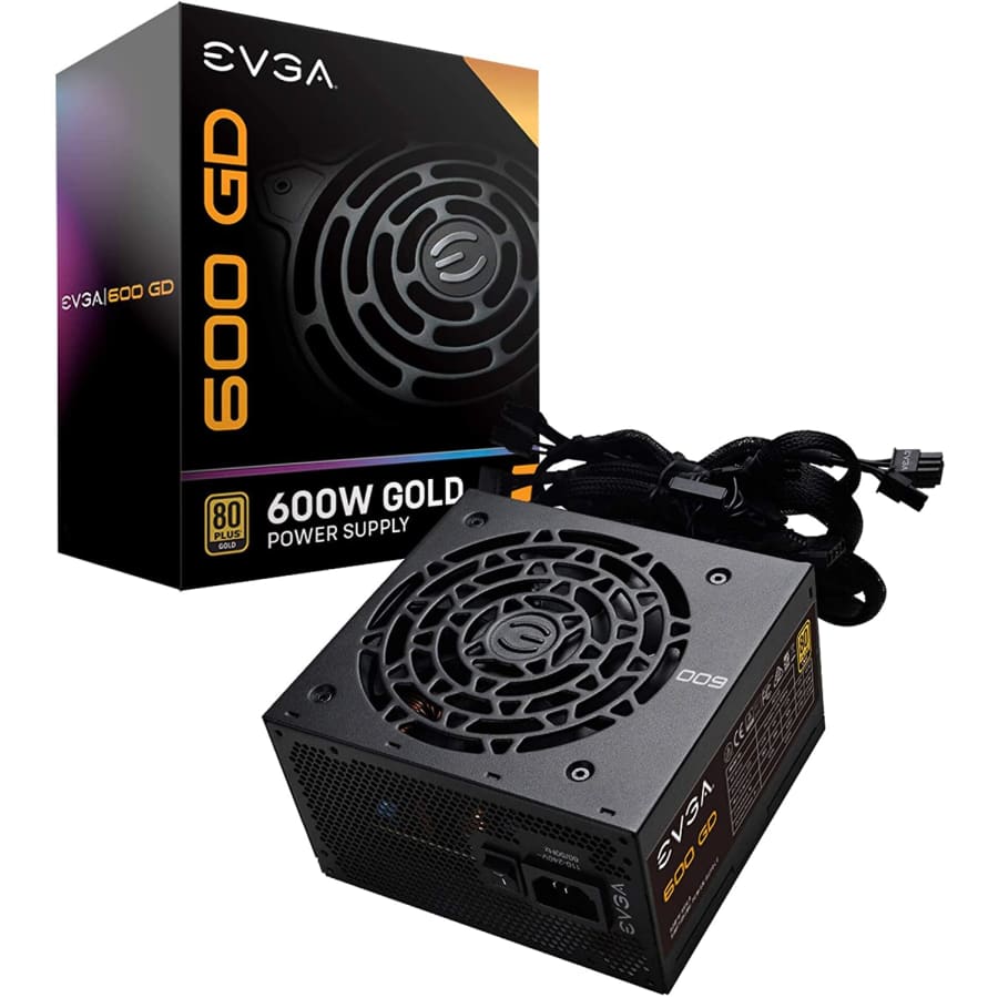 EVGA 600 GD 600W 80+ Gold Power Supply for $70