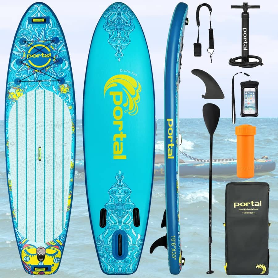 Portal SUP 10'6" Inflatable Stand Up Paddle Board for $200 Portal SUP 10'6" Inflatable Stand Up Paddle Board for $200