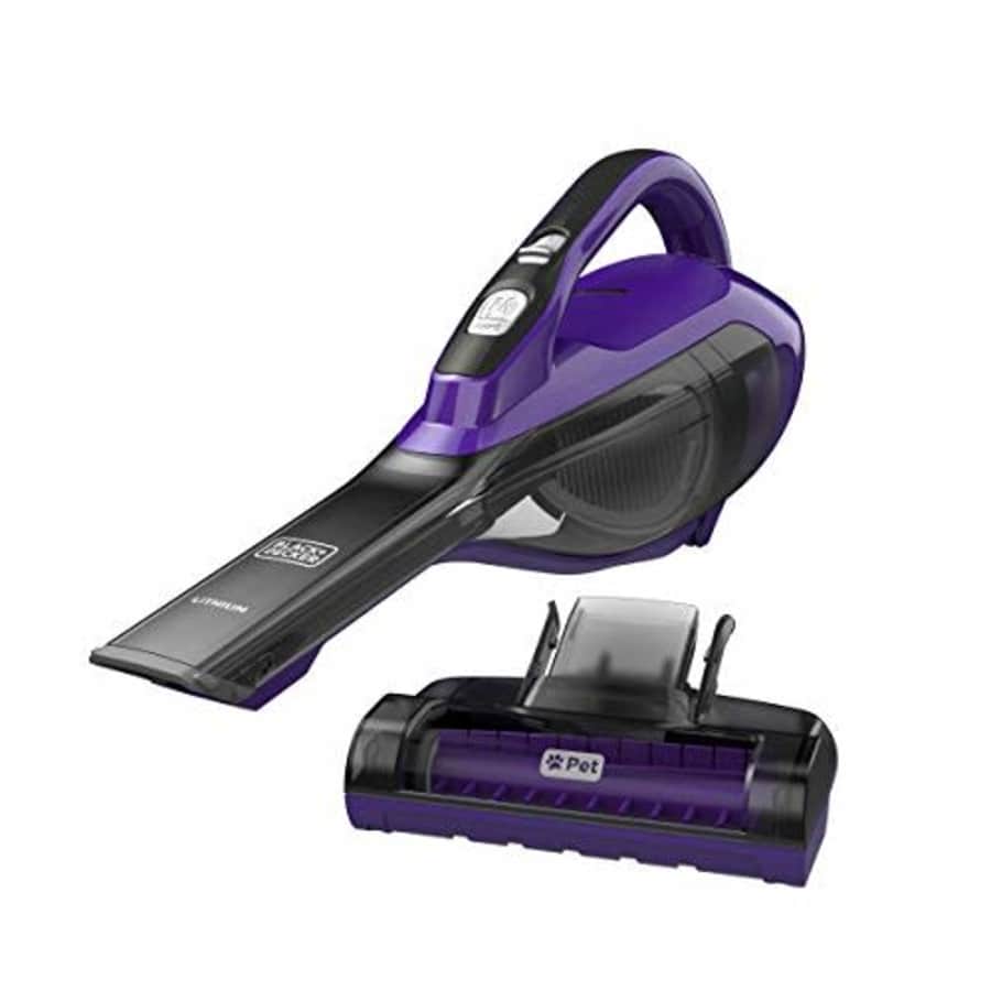 BLACK+DECKER Pet dustbuster Handheld Vacuum, Cordless, Purple (HLVA325JP07) for $67