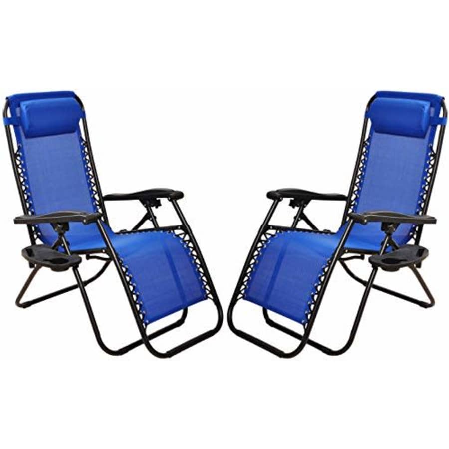 BalanceFrom Adjustable Zero Gravity Lounge Chair Recliners for Patio for $120 BalanceFrom Adjustable Zero Gravity Lounge Chair Recliners for Patio for $120
