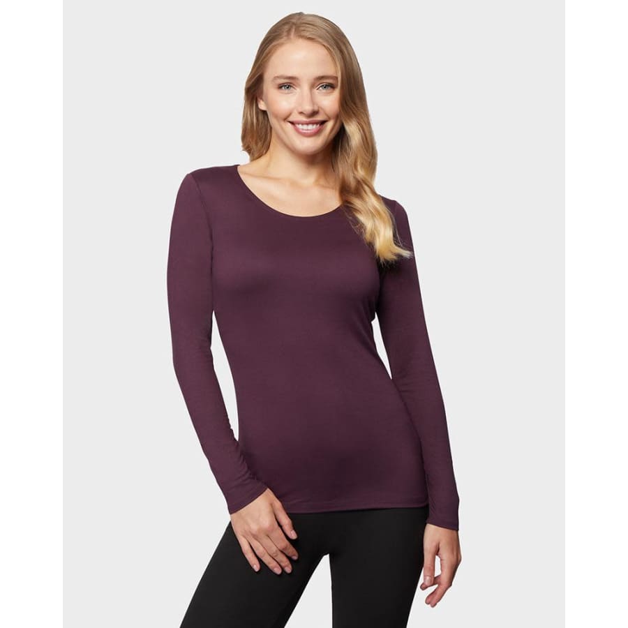 32 Degrees Women's Lightweight Baselayer Scoop Top for $7 32 Degrees Women's Lightweight Baselayer Scoop Top for $7