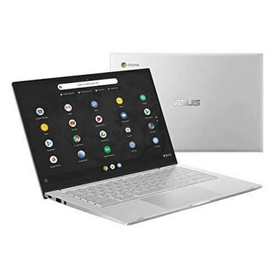 Asus Chromebook C425 Clamshell Laptop, 14" FHD 4-Way NanoEdge, Intel Core m3-8100Y Processor, 4GB for $315 Asus Chromebook C425 Clamshell Laptop, 14" FHD 4-Way NanoEdge, Intel Core m3-8100Y Processor, 4GB for $315