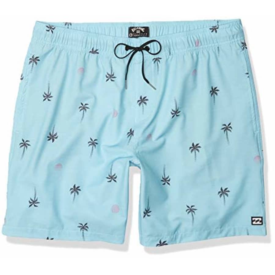 Billabong Men's Sundays Layback Boardshort, Light Blue, S for $33