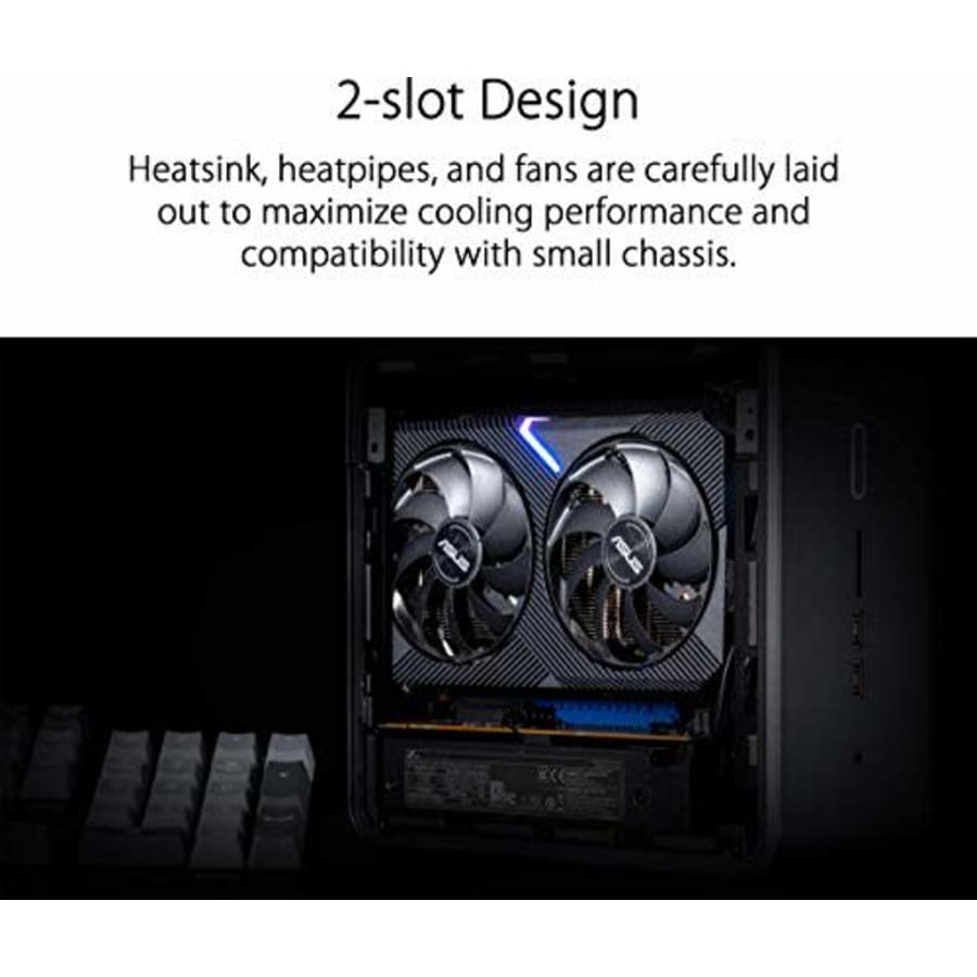 ASUS Dual NVIDIA GeForce GTX 1650 Mini OC Edition Gaming CSM Graphics Card (PCIe 3.0, 4GB GDDR6 for $214