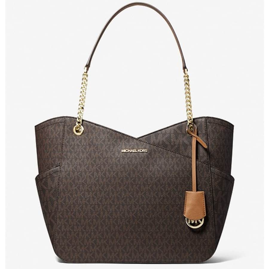 Michael Michael Kors Jet Set Large Logo Shoulder Bag for $119 Michael Michael Kors Jet Set Large Logo Shoulder Bag for $119