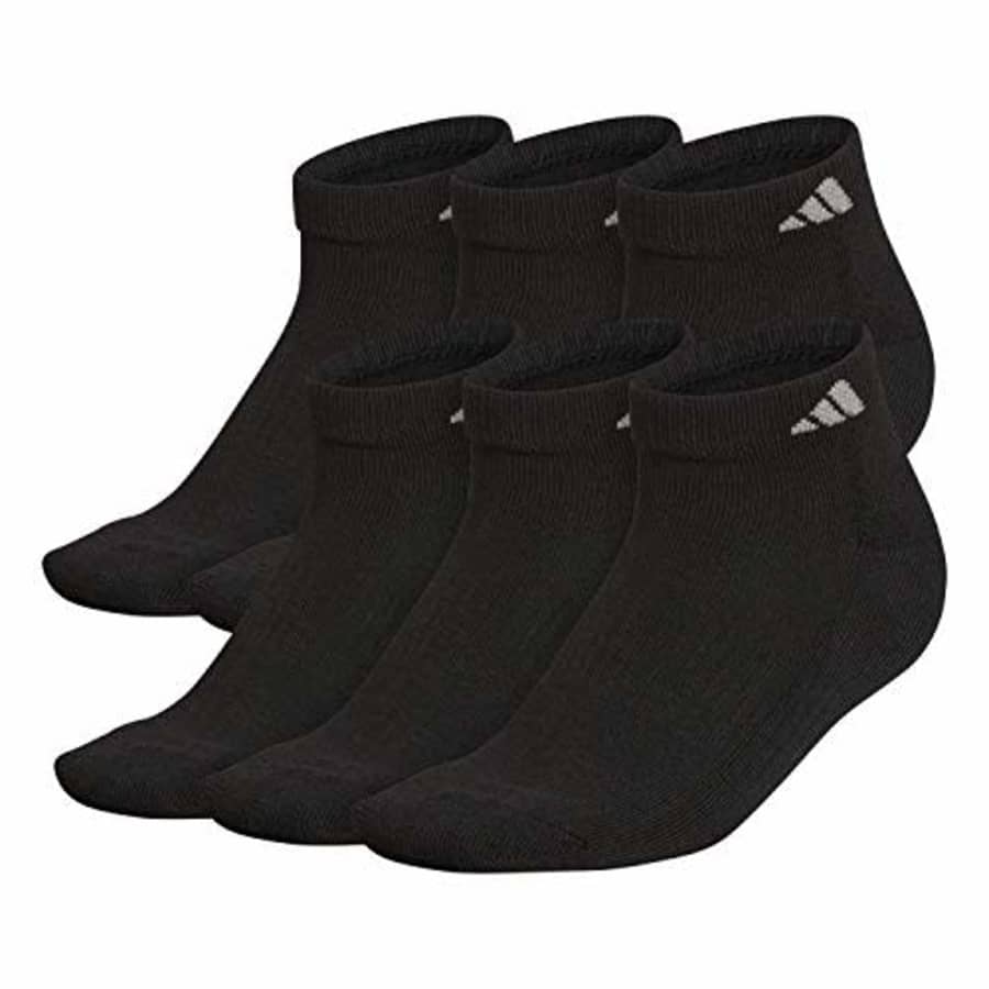 adidas Athletic Low Cut Socks (6-Pair) for $21