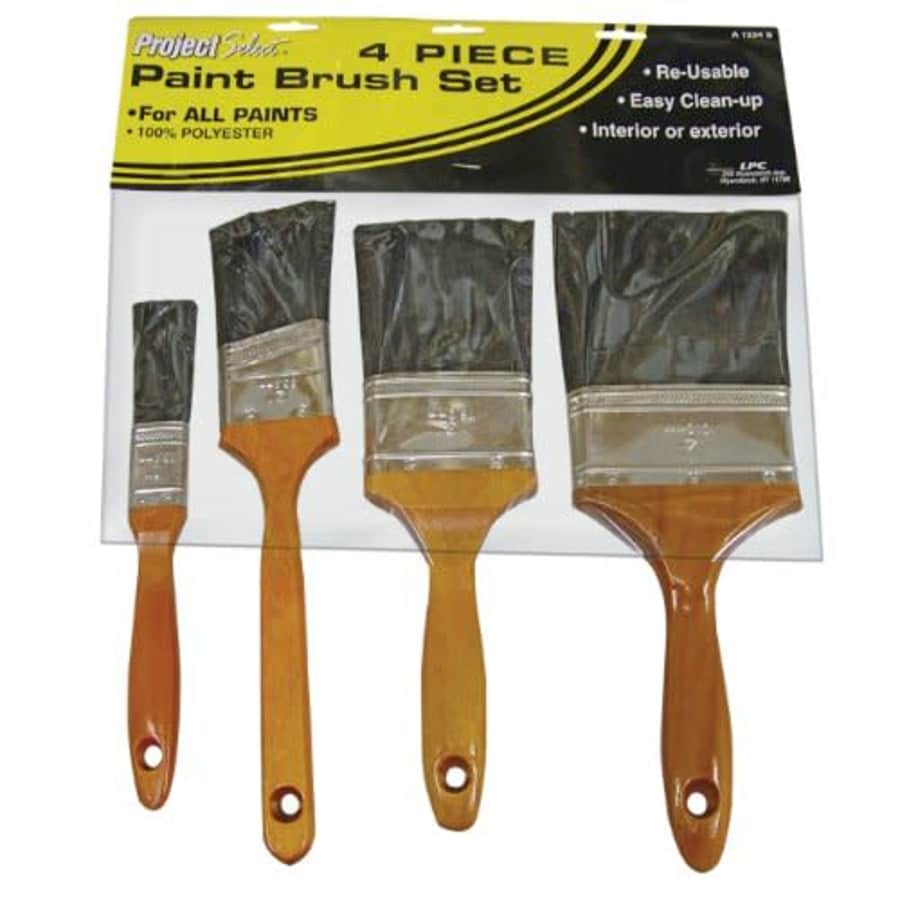 Linzer Paint Brush Set,4-Pc Poly for $30