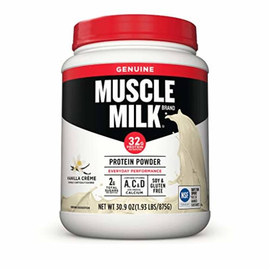 Muscle Milk Lean Muscle Vanilla Creme Protein Powder, 1.93 Pound (Pack of 1) for $20 Muscle Milk Lean Muscle Vanilla Creme Protein Powder, 1.93 Pound (Pack of 1) for $20