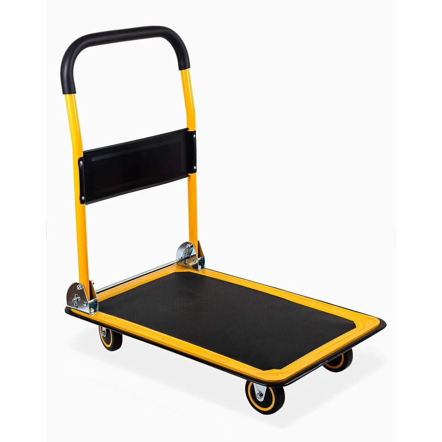 MaxWorks 330-lb. Capacity Foldable Platform Truck Push Dolly for $47 MaxWorks 330-lb. Capacity Foldable Platform Truck Push Dolly for $47