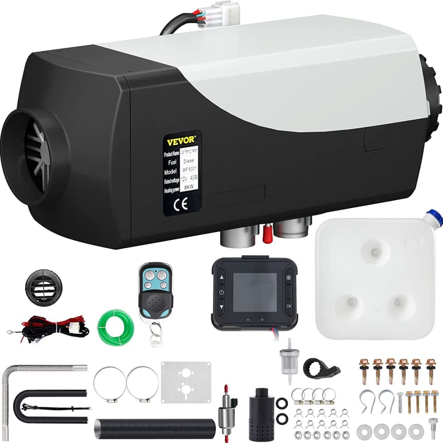 Vevor 12V 5KW Diesel Air Heater for $75 Vevor 12V 5KW Diesel Air Heater for $75