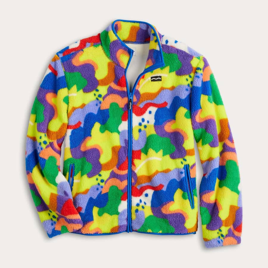 Crayola X Kohl's Unisex Adaptive Full-Zip High Pile Fleece Jacket for $28