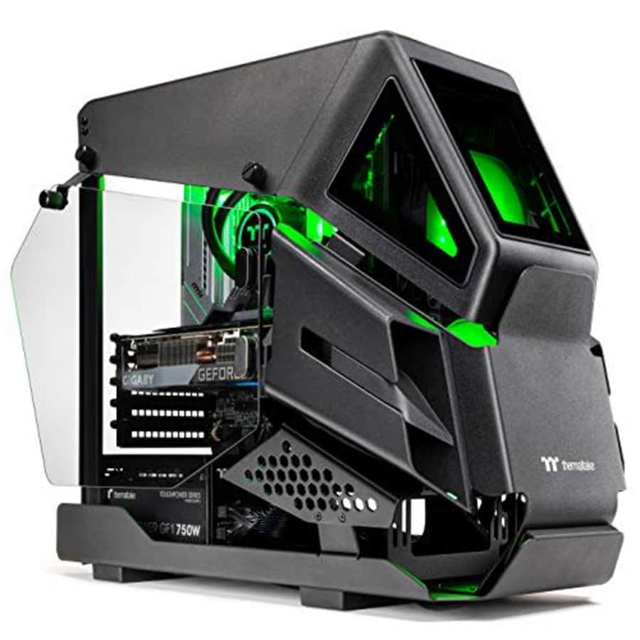 Thermaltake LCGS AH-380 AIO Liquid Cooled CPU Gaming PC (AMD RYZEN 5 3600XT 6-core, ToughRam DDR4 for $1,900