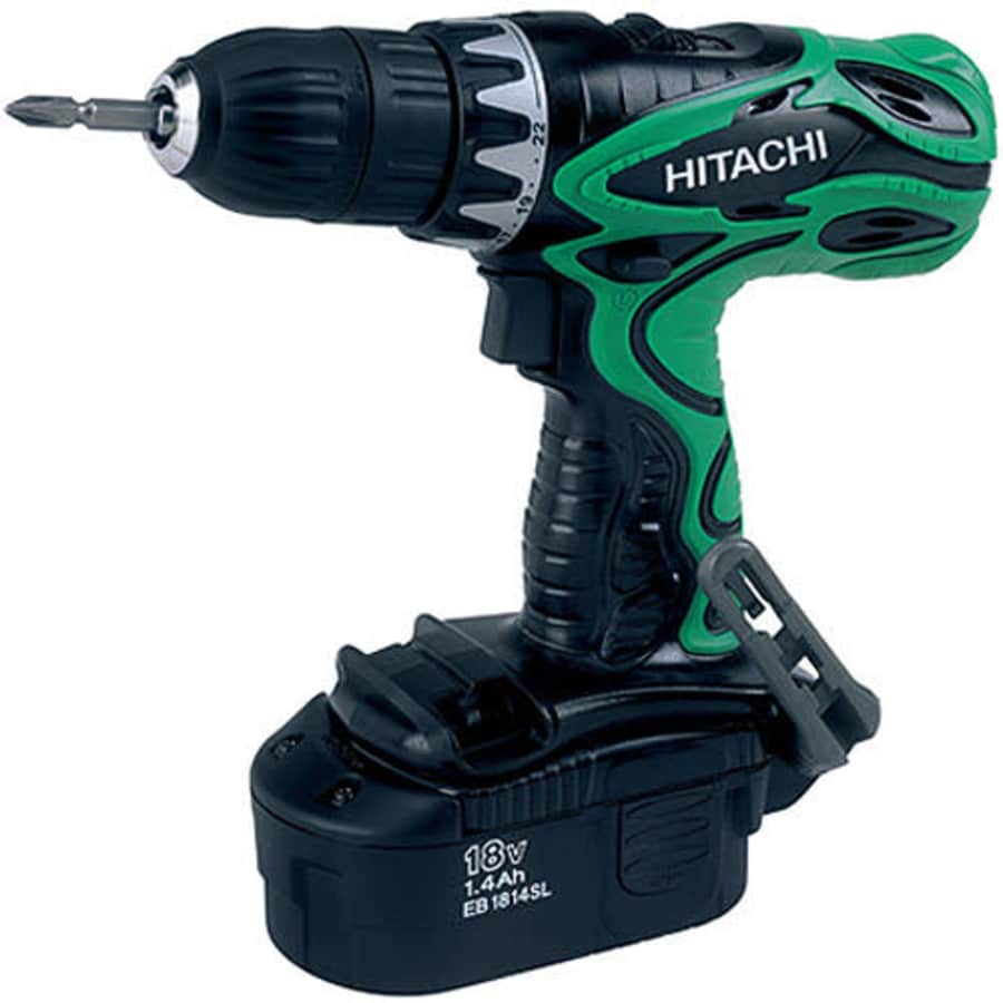 Refurb Hitachi 18V 1/2" Drill Driver Kit for $44