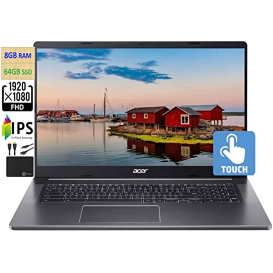 acer 2023 Newest Chromebook 17.3" FHD IPS Touchscreen Light Laptop, 4-Core Intel Pentium N6000 for $499 acer 2023 Newest Chromebook 17.3" FHD IPS Touchscreen Light Laptop, 4-Core Intel Pentium N6000 for $499