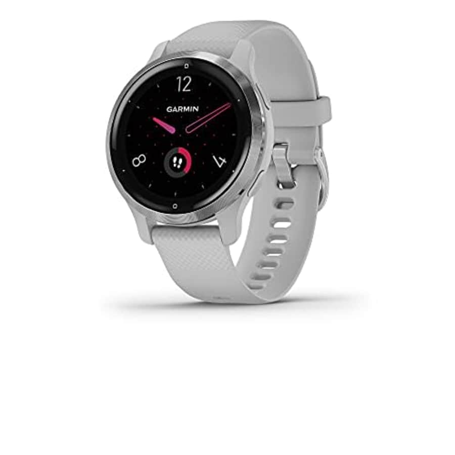 Garmin Venu 2S, Smaller-sized GPS Smartwatch with Advanced Health Monitoring and Fitness Features, for $300