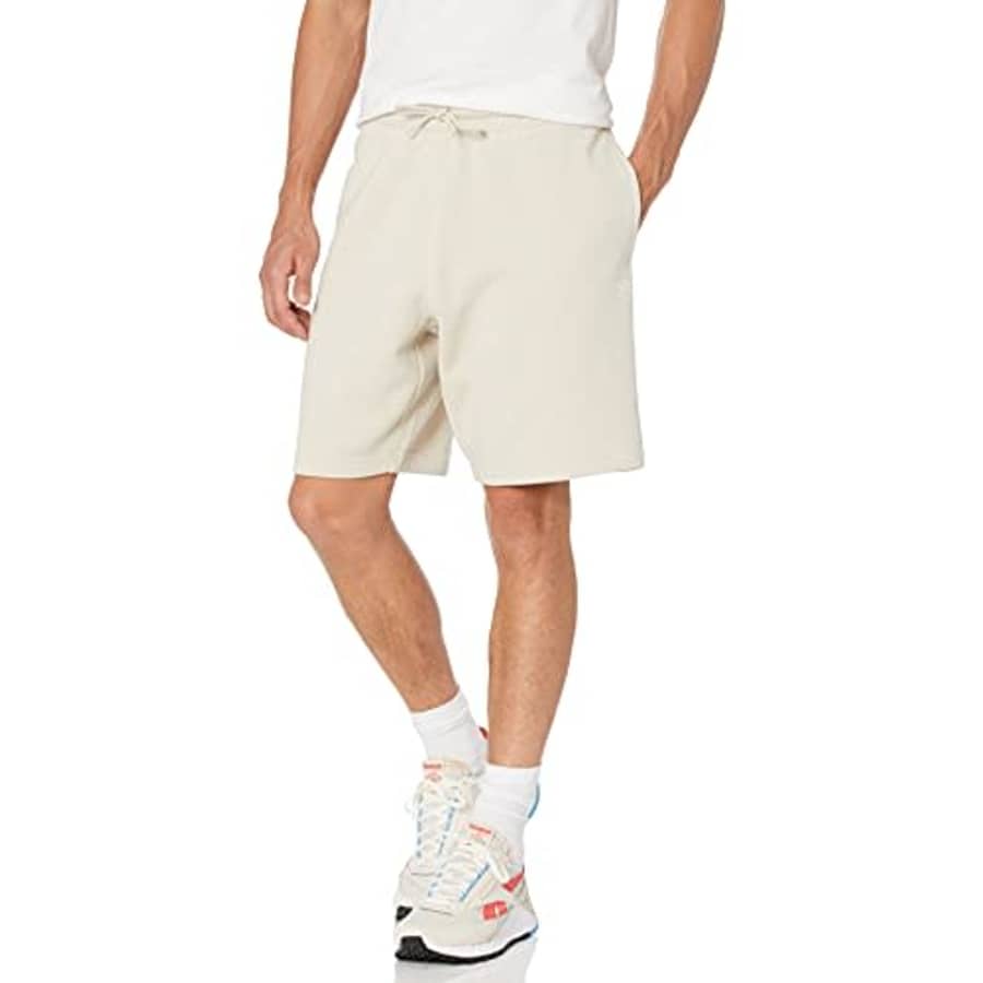 Reebok Men's Standard Fleece Shorts, Stucco, Small for $77 Reebok Men's Standard Fleece Shorts, Stucco, Small for $77