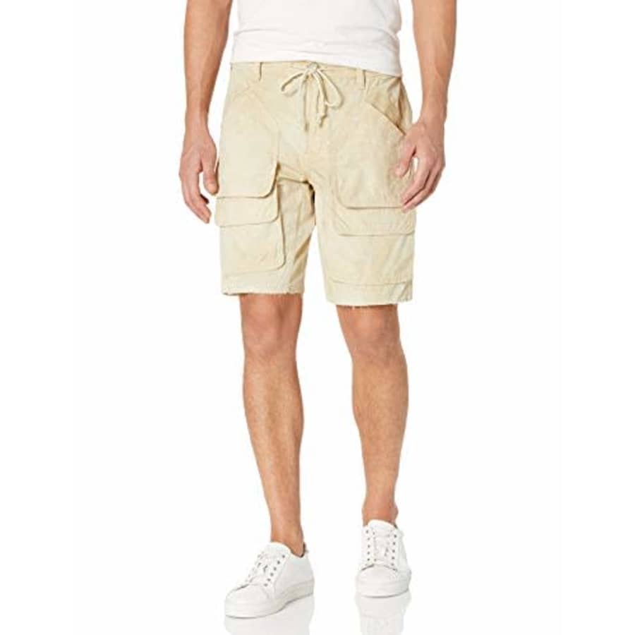 HUDSON Jeans Men's Cargo Shorts, Sand Dunes, 28 for $24