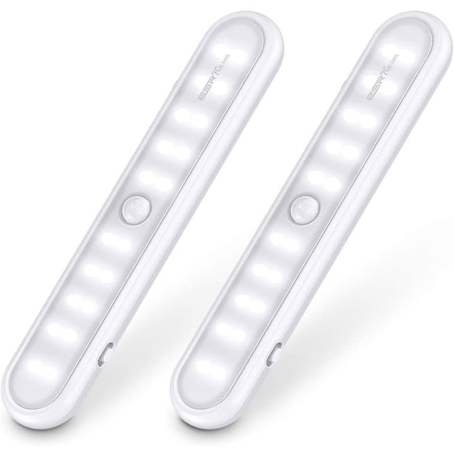 ESR7Gears Motion Sensor Closet Light 2-Pack for $11 ESR7Gears Motion Sensor Closet Light 2-Pack for $11
